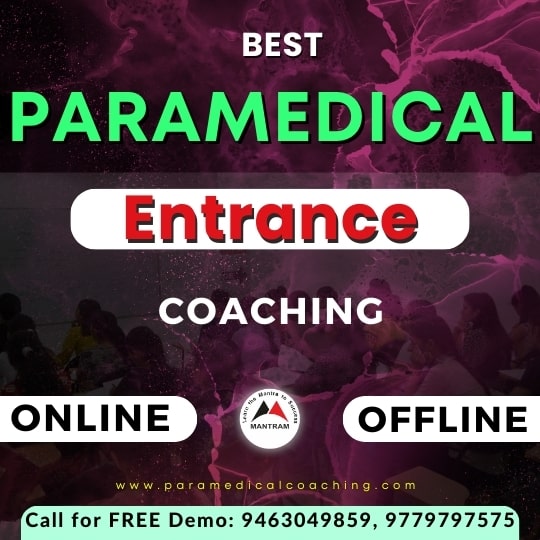 Best Paramedical Entrance Coaching