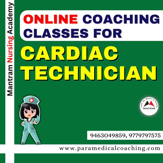 Best Online Cardiac Technician Recruitment Coaching Institute in India