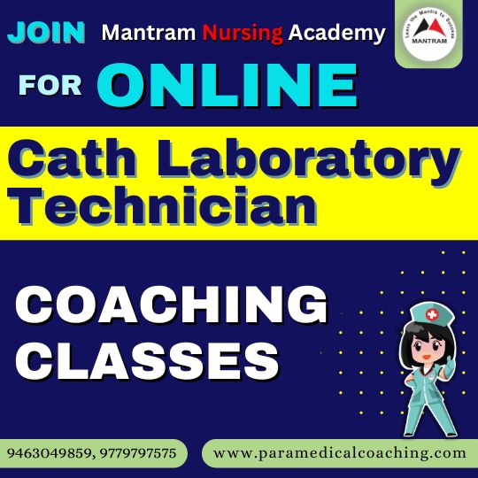 Best Online Cath Laboratory Technician Recruitment Coaching Institute in India