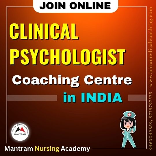 Best Online Clinical Psychologist Recruitment Coaching Institute in India