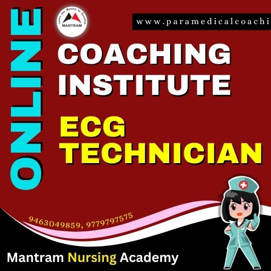 Best Online ECG Technician Recruitment Coaching Institute in India