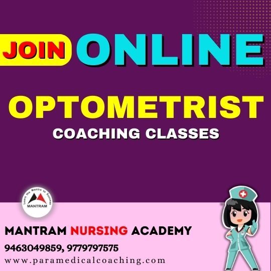 Best Online Optometrist Recruitment Coaching Institute in India
