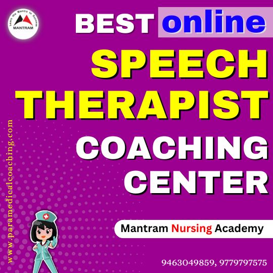 Best Online Speech Therapist Recruitment Coaching Institute in India
