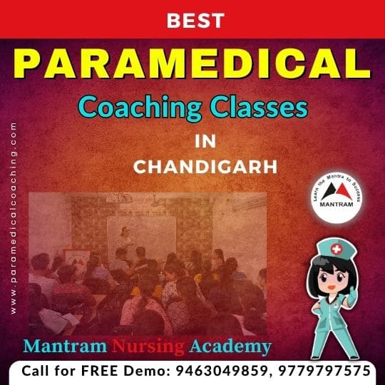 Best Paramedical Coaching Classes in Chandigarh
